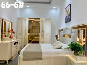 Set <span class=keywords><strong>Camera</strong></span> <span class=keywords><strong>da</strong></span> <span class=keywords><strong>Letto</strong></span> Moderno 5 Pezzi in MDF, Misura King Size, Pronto per la Consegna - Product Image 3