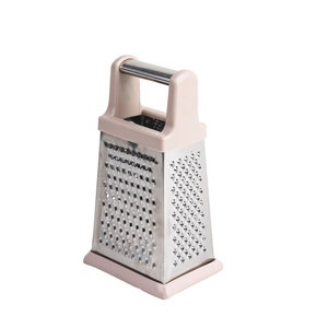 Vente en gros Coupe-légumes manuel personnalisé en acier inoxydable et râpe à gingembre Manche <span class=keywords><strong>4</strong></span> <span class=keywords><strong>côtés</strong></span> Outil multi-usages pour fruits et légumes - Product Image 2