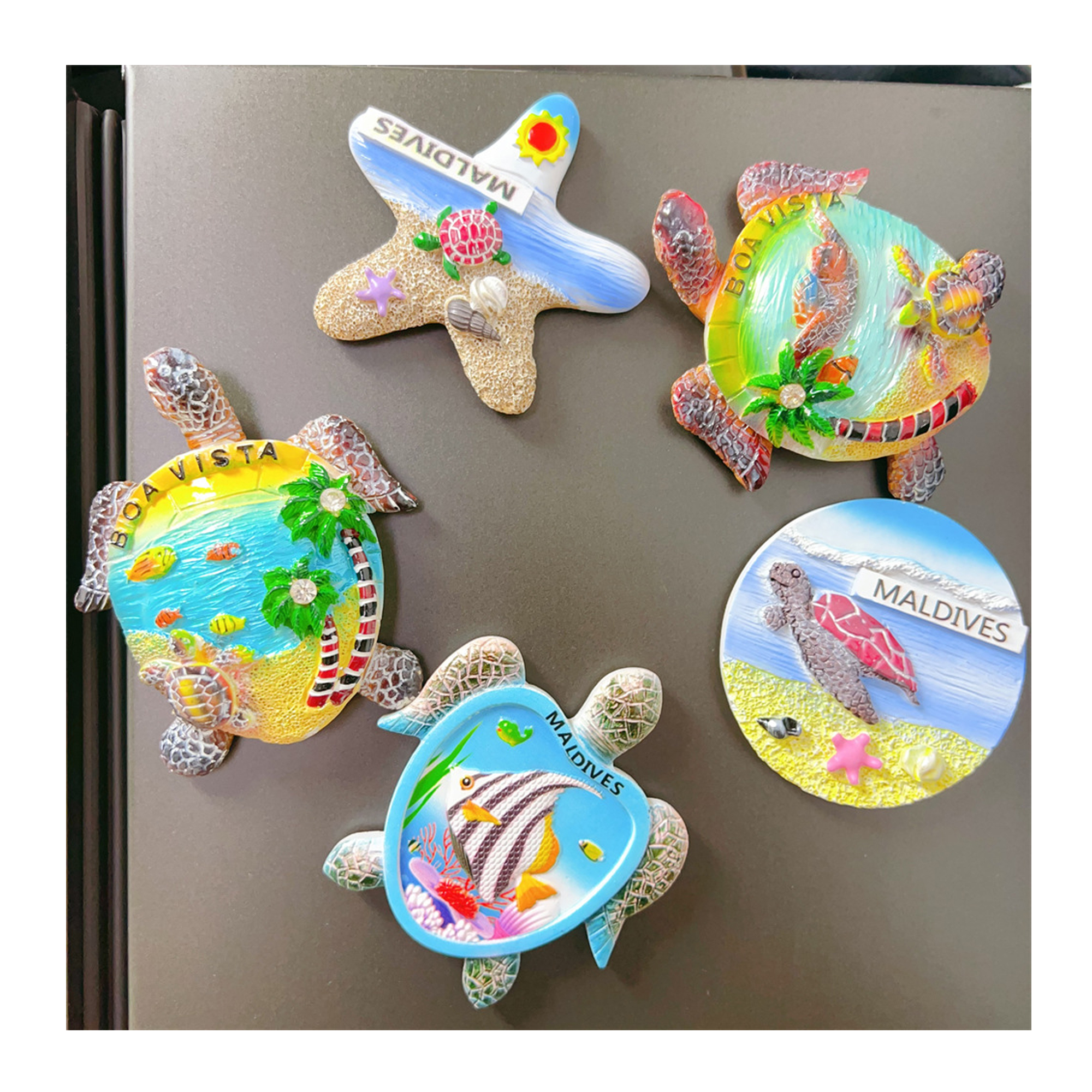 Magnete Per Frigorifero 3D Maldive Regalo Souvenir