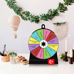 Rueda <span class=keywords><strong>de</strong></span> premio <span class=keywords><strong>de</strong></span> borrado en seco <span class=keywords><strong>de</strong></span> Color, rueda giratoria <span class=keywords><strong>de</strong></span> color, juego <span class=keywords><strong>de</strong></span> beber <span class=keywords><strong>de</strong></span> <span class=keywords><strong>ruleta</strong></span> editable <span class=keywords><strong>de</strong></span> la fortuna para adultos para supermercados en el aula - Product Image 2