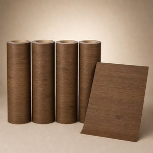 Film PVC imitation <span class=keywords><strong>bois</strong></span> <span class=keywords><strong>de</strong></span> noyer pour usine <span class=keywords><strong>de</strong></span> meubles, film PVC thermoformé directement <span class=keywords><strong>de</strong></span> l'usine pour porte d'armoire <span class=keywords><strong>de</strong></span> cuisine - Product Image 1