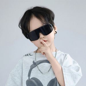 Gafas de Sol Deportivas para Niños con Logotipo Personalizado 2025, Lentes de Ciclismo de Una Pieza para Niños y Niñas, Protección UV400, Montura Grande - Product Image 3