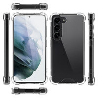 Funda de teléfono móvil transparente HD para Samsung Galaxy A16 M35 A55 A56 A54 A34 A12 A53 A42 XCover, protección completa, funda dura a prueba de golpes