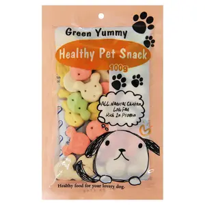 Factory direct sales 100g Yummy Teething Dog Snacks Colorful Mickey Cookies Dog Biscuits Pet Snacks