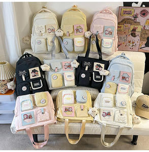 Sac à dos mignon pour filles, collégiens, lycéens, étudiants (hommes et femmes), sac à dos de voyage extérieur grande capacité - Product Image 1