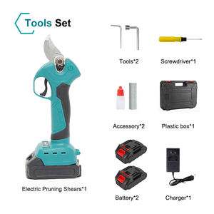 เครื่องตัดเล็ม<span class=keywords><strong>กิ่ง</strong></span><span class=keywords><strong>ไม้</strong></span>แบบไร้<span class=keywords><strong>สาย</strong></span>ใช้แบตเตอรี่ลิเธียม21V สำหรับมืออาชีพ - Product Image 2