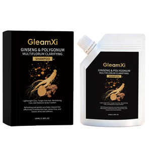 Shampoo au ginseng et au fo-ti, nourrit les cheveux, les lisse en douceur, les rend légers et prend soin de les entretenir, laissant les cheveux frais - Product Image 1