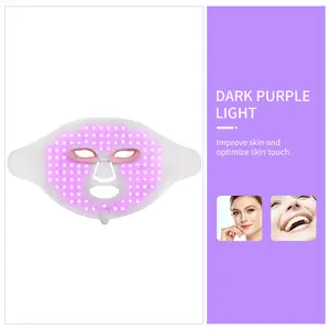 Idealight TLM200 2024 New Arrivals Red Infrared Led Light Photon Therapy Silicone Led Face Mask Beauty Led Facial Mask