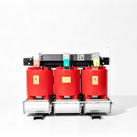 Transformateur de distribution de puissance immergé dans l'huile série S11 300 kVA 10 kV 400 V, bobinage entièrement en cuivre à faible perte, triple enroulement