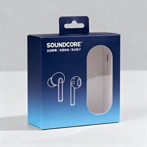 3C kotak kemasan Digital untuk headphone kabel Data Window-Cut kotak kaku yang dapat disesuaikan pesanan jumlah besar <span class=keywords><strong>3</strong></span> Hari Putih Universal - Product Image 3