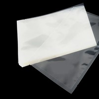 Sacs sous vide personnalisés imprimés, thermosoudés, en PA/PE, transparents, plats, pour aliments congelés, emballage sous vide lisse pour viande fraîche