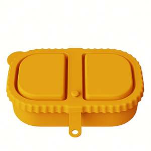 Recipientes Reutilizables de Silicona para Almacenamiento de Alimentos, Técnicas de Inyección, Tapas para Salsas y Aperitivos, Forma Rectangular - Product Image 6