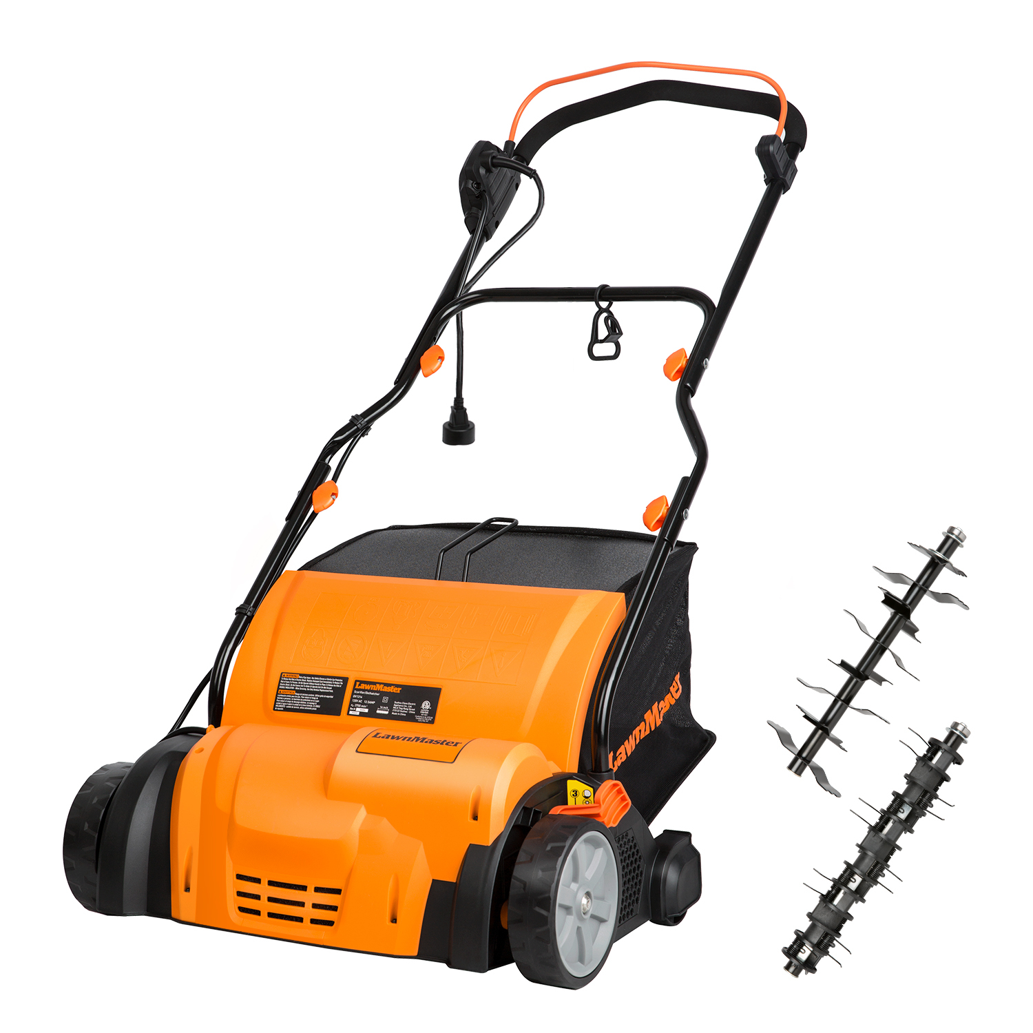 Деформатор газона LawnMaster GV1314, 15 дюймов, 12,5 А