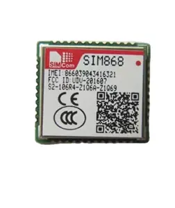 Simcom Sim868 Quad-Band Gsm/Gprs Module Die Gnss Technologie Voor Satellietnavigatie