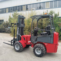 Chine ruche apicole manipulant FL1000 4Wd chariot élévateur articulé hydraulique de terrain accidenté