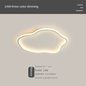 Lámparas de techo LED modernas, accesorio de iluminación de decoración creativa de nubes para sala de estar, dormitorio, balcón, acrílico para el hogar, oficina, niños - Product Image 2