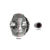 Piston moteur KUSIMA 4 pièces pour Ford 1.5 Ecoboost M8MA M8DA M8DB M9DA M9DB UNCI UNCJ BNMA M9MA UNCA UNCB 79MM Piston 025 050