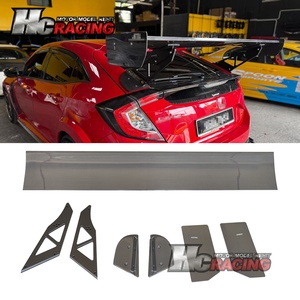 Alerón Trasero de Fibra de Carbono Estilo AP para Honda Civic Type R Hatchback FK8 10ª Generación 2017+ Auto Tuning - Product Image 6