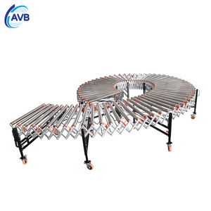 Rulolu Konveyör Esnek Montaj Hattı Rulolu Konveyör Sıralama için Geri Çekilebilir Esnek Genişletilebilir Rulolu Konveyör - Product Image 2