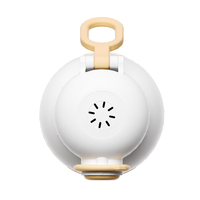 Calentador de Biberones Portátil Recargable de Acero Inoxidable para Exteriores, 350 ml, Control Táctil USB, Temperatura Ajustable, 24 Horas