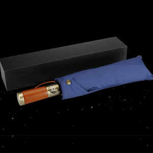 <span class=keywords><strong>Citizen</strong></span>-paraguas plegable de alta calidad, sombrilla personalizada con mango de madera resistente al agua, con caja - Product Image 4