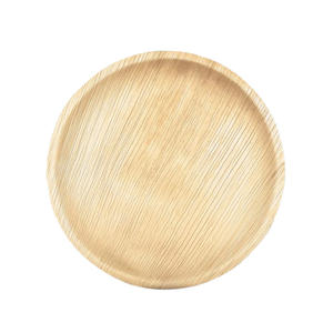 Assiettes en feuilles d'arec à double couche, renforcées, écologiques, compostables, vaisselle jetable pour les aliments lourds et la restauration - Product Image 3