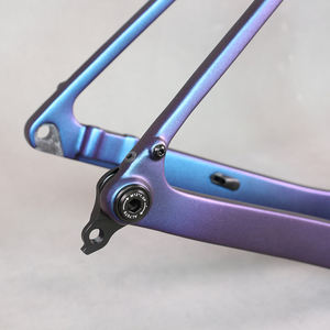 SERAPH carbono marco disco freno grava <span class=keywords><strong>bicicleta</strong></span> completo oculto Cable <span class=keywords><strong>bicicleta</strong></span> parte fibra de carbono T1000 T4 700X50C marco YS3073GR048 - Product Image 6