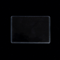 Porte-cartes Premium Personnalisable en PVC Transparent Avancé avec Protection RFID 35pt pour Cartes de Baseball et Cartes d'Identité Modèle 26