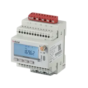 ADW300 IOT نظام كهربائي لاسلكي مراقب الطاقة rs485 مقياس طاقة السكك الحديدية مع وحدة بوابة