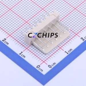 HC-2510-7A Wire-to-Board Pin Header Through hole Component (THT),P=2.54mm Connector 1x7P 2.54mm Through Hole 7P - Product Image 1