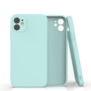 Fundas de Silicona para <span class=keywords><strong>iPhone</strong></span> 15 Pro Max, 17 Air, 16e Plus, 14, 11, 12, 13, <span class=keywords><strong>Funda</strong></span> Protectora de TPU Suave, Color Mate, Antigolpes, para Teléfono Móvil - Product Image 6