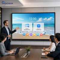 Pantalla Interactiva Comercial INGSCREEN de 55 a 110 Pulgadas, 4K, Pizarra Inteligente con Android 16, Tecnología Zero Gap Bonding para Hospitales y Hoteles