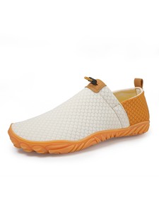 Large Size One-Leg Cut <b>Beach</b> Casual <b>Shoes</b> New Mesh Breathable Soft Sole with Slip-On Closure for Outdoor Summer Activities - Product Image 1