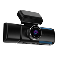 Caméras de sécurité pour voiture 4K avec vue avant et arrière, Wifi 5G, vision nocturne, caméra de tableau de bord 3 canaux avec GPS