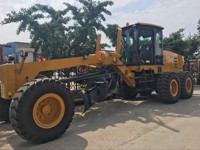 Nouvelle niveleuse à moteur GR1803 de 180 CV à fonctionnement efficace avec moteur importé, mini niveleuse à moteur à engrenages à vendre
