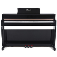 Digital 88 Keys Baby Grand Hammers Music Key Board Piano