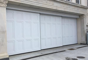 <span class=keywords><strong>Porte</strong></span> <span class=keywords><strong>de</strong></span> <span class=keywords><strong>garage</strong></span> sectionnelle moderne en aluminium <span class=keywords><strong>de</strong></span> style industriel - Design coulissant en verre pour extérieur - Product Image 6
