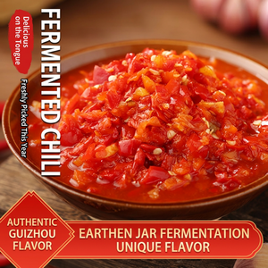 ซอสพริกสับไม่ใช่จีเอ็มโอ |   ไม่มีสารปรุงแต่งจากภายนอก ซาโอะ ลา <span class=keywords><strong>เจียว</strong></span> |   พริกดองกุ้ยโจวแท้ พร้อมรับผลิตแบรนด์ส่วนตัว - Product Image 2