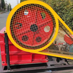 Mini Trituradora de Mandíbulas Portátil, Capacidad de 24-56 t/h, Núcleo de Acero al Carbono, Alta Eficiencia, Trituración Primaria de Mineral de Oro y Granito - Product Image 2