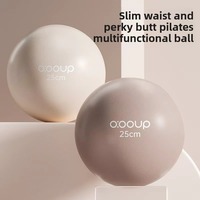 Ballon de yoga en PVC de 9 pouces, mini ballon de Pilates anti-éclatement pour l'entraînement du plancher pelvien, la récupération post-partum, usage professionnel à domicile et en studio