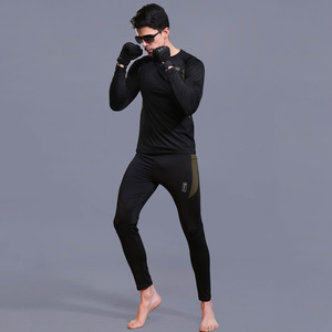 Fitness et entraînement Gym Activewear ensemble de sous-vêtements thermiques vêtements de <span class=keywords><strong>sport</strong></span> écologiques pour les quantité minimale de commande d'hiver 2 pièces - Product Image 6