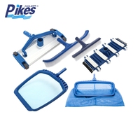 Accessoires de nettoyage de piscine, perche télescopique en aluminium réglable pour écumoire