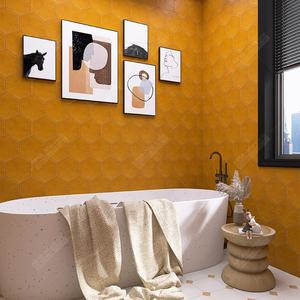 Foshan Factory Kitchen Backsplash Shower Bathroom Matte Glazed Porcelain 200x230mm Big <strong>Hexagon</strong> Shaped Terracotta Wall <strong>Floor</strong> <strong>Tile</strong> - Product Image 5