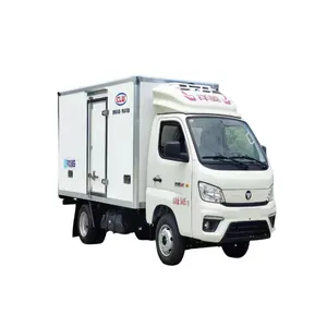 Atacado Foton 4x2 Caminhão Refrigerado Transportando Legumes Frutas Sorvete De Peixe Caminhão Congelado