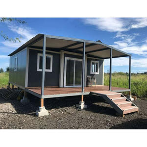 Maison de conteneurs extensibles à structure en acier 20 pieds 3 chambres à coucher Maison de conteneurs extensibles pliables de luxe - Product Image 1