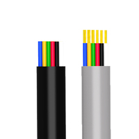 Câble RJ12 Connecteur 6P6C Fil plat RJ11 pour câble téléphonique 6 conducteurs UTP