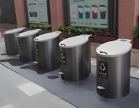 Station de collecte des déchets souterraine entièrement automatisée, système de conteneurs à déchets entièrement souterrains, personnalisable et station de collecte des déchets souterraine