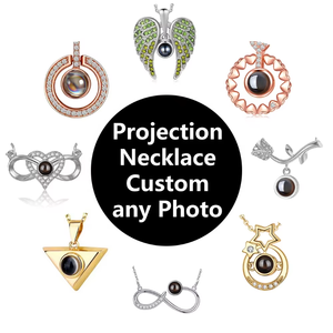 Shopify <strong>Jewellery</strong> Dropshipping <strong>Etsy</strong> Personalized Photo Projection Bracelet Custom Jewelry Dropshipping Fashion Necklace - Product Image 3