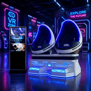 Chaise de cinéma VR 9D, machine de jeu de réalité virtuelle immersive pour parc d'attractions VR - Product Image 5