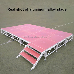 Xách tay Spider chân DJ nhôm sân khấu nền tảng cho nhỏ buổi hòa nhạc sự kiện dễ dàng-thực hiện Gấp thiết kế chuyến bay trường hợp cho đám cưới - Product Image 2